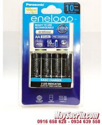 Bộ sạc pin AAA Panasonic Eneloop BQ-CC51E(4AAA950-PRO), kèm 4 pin sạc AAA950mAh Eneloop Pro BK-4HCCE/4B 1.2v