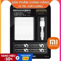 Bộ Sạc Pin AA/AAA Xiaomi Youpin ZMI PB411 kèm Pin sạc AA Xiaomi Zi5 Zi7 - SP Chính Hãng