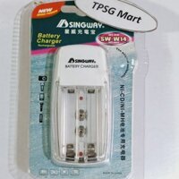 Bộ sạc Pin Battery Charger cho Pin AA / AAA / 9V (Khay 2 viên AAA, AA) / Khay 1 viên 9V)