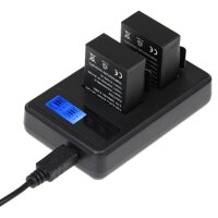 Bộ sạc pin cho GoPro HERO3 + / 3 (AHDBT-301, AHDBT-302), Hiển thị dung lượng sạc (GP158-B)