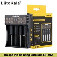 Bộ sạc pin đa năng Lii-402 4 khay Pin AA AAA 18650 26650 14500 Pin Lithium ion Ni-MH