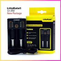Bộ sạc pin đa năng LiitoKala Lii-100 và Lii-202 dùng sạc pin Li-ion 3.7V ~ 4.2V