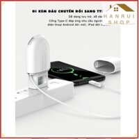 Bộ Sạc pin dây co rút đa năng cho điện thoại máy tính bảng sạc nhanh chóng 3in1 EARY🤗🤗