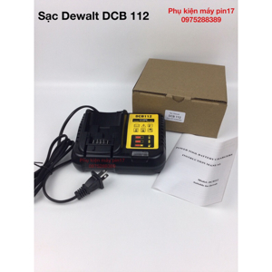 Bộ sạc pin Dewalt DCB112