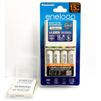 Bộ Sạc PIN ENELOOP AAAAA Tự Ngắt Kèm 4 Pin KJ55MCCE40V Tặng Kèm Hộp Đựng Pin Sạc - Hàng Chính Hãng