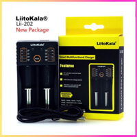Bộ sạc pin LiitoKala Lii-100 và Lii-202, dùng sạc pin Li-ion 3.7V ~ 4.2V