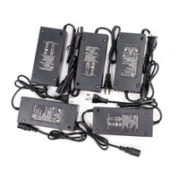 Bộ sạc pin Lithium 48V 2A Xe đạp điện Xe tay ga Cân bằng Sạc xe hơi Nguồn điện-E