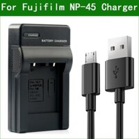 Bộ Sạc Pin Máy Ảnh Kỹ Thuật Số NP-45 NP-45A NP-45B NP-45S Cho Fujifilm instax SHARE SP-2 mini 90 FinePix Z35 Z70 Z700EXR L50