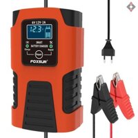 Bộ sạc pin ô tô 6V / 2A 12V / 2A Bộ sạc pin thông minh hoàn toàn tự động Bộ sạc nhỏ giọt di động Bộ sạc pin Desulfator cho ô tô, xe máy