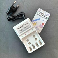 Bộ Sạc Pin Tiểu Jiabao JB-268 Sạc 4 Pin