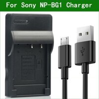 Bộ Sạc Pin USB NP-BG1 NP BG1 FG1 BC-CSG Cho Sony DSC H3 H7 H9 H10 H20 H50 H55 H70 H90 HX5 HX7 HX9 HX10 HX20 HX30