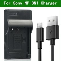 Bộ Sạc Pin USB NP-BN1 NP BN1 NPBN1 Cho Sony DSC W710 W730 W800 W810 W830 WX100 WX150 WX30 W5 WX50 W7 W70 WX9