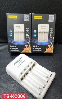 Bộ sạc Pisen TS-KC006 pin AA và AAA