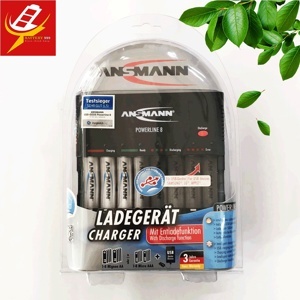 Bộ sạc pin AA, AAA Ansmann Powerline 8