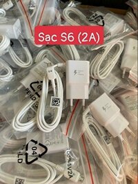 BỘ SẠC SAMUNG S6- 2A ZIN- CÓC VÀ CÁP LIỀN