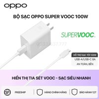 Bộ Sạc Siêu Nhanh Super VOOC 3.0 100W Cho OPPO Realme Oneplus