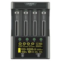 Bộ sạc Test Pin đa năng Liitokala Lii-600 Ni-MH Li-ion 18650 3.7V 18350 18500 21700 26650 AA AAA