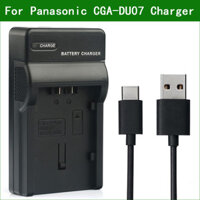 Bộ sạc USB CGA-DU07 cho máy ảnh Panasonic CGA-DU06 CGR-DU06 NV GS10 GS26 GS27 GS28 GS33 GS35 GS37 GS38 GS50 GS65 GS58