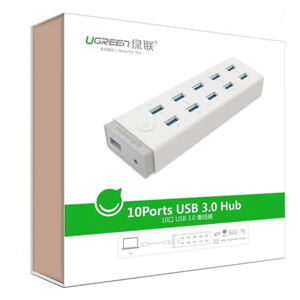 Bộ sạc USB Hub 10 cổng Ugreen 20297