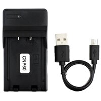 Bộ sạc USB Norifon NP-60 cho Casio Exilim EX-S12, EX-Z25, EX-Z29, Zoom EX-Z20, Zoom EX-Z19