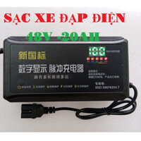 Bộ Sạc Xe Đạp Điện Xe Máy Điện 48V 20Ah  Tự Ngắt Bình- Đèn Báo Thông Minh.