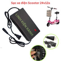Bộ sạc xe điện mini E-Scooter 24V 12AH ( loại 8 inch và 10 inch )