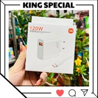 Bộ sạc Xiaomi 120w Mi Turbo sạc ĐT Xiaomi cực nhanh, mới 100% - [CAM KẾT CHÍNH HÃNG]