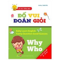 Bộ sách bé học Tiếng Anh Đố vui đoán giỏi 6 chủ đề dành cho trẻ từ 0-6 tuổi - Bản Quyền - Why who, Why who