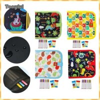 Bộ sách Doodle có thể xóa được Tooyful Nghệ thuật mầm non Di động Có thể tái sử dụng Bảng vẽ nguệch ngoạc
