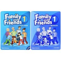 Bộ sách Family and Friends 1 (Class Book + Workbook) - bài học + bài tập