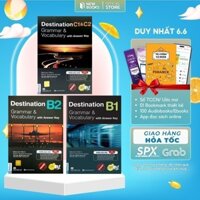 Bộ Sách Giáo Trình Destination Grammar & Vocabulary B1, B2, C1&C2 - Có Đáp Án Đi Kèm Luyện Thi FCE