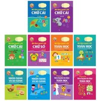 Bộ Sách Giúp Bé Vững Bước Vào Lớp 1: Biên Soạn Theo Chương Trình Giáo Dục Mầm Non Mới ( Bộ 10 Cuốn)