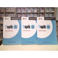 Bộ sách tiếng Hàn - TOPIK II kĩ năng Nghe - Đọc - Viết