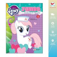 Bộ Sách Tô Màu My Little Pony Jumbo Tô Màu Và Các Trò Chơi - Bản Quyền - 8