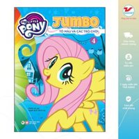 Bộ Sách Tô Màu My Little Pony Jumbo Tô Màu Và Các Trò Chơi - Bản Quyền - 6