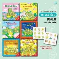 BỘ SÁCH TRANH EHON NHẬT BẢN “10 CHÚ ẾCH” - PHẦN 1 (Tập 1 – Tập 6)