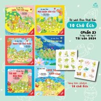 BỘ SÁCH TRANH EHON NHẬT BẢN “10 CHÚ ẾCH” - PHẦN 2 (Tập 7 – Tập 12)