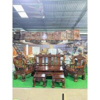 BỘ SALON GỖ MUỒNG TAY 14 - 6 MÓN