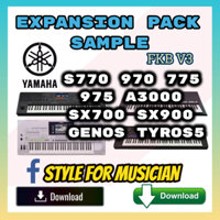 Bộ Sample FKB V3 Yamaha PSR SX900 SX700 S970 S975 S770 S775 Tyros 5 Genos A3000 File CPI CPF - Download Version - 970 975