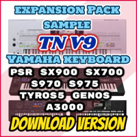 Bộ Sample TN V9 Dành Cho Các Dòng Đàn Yamaha PSR SX900 SX700 S970 S975 Tyros 5 Genos A3000 -  Download Version - TN V9