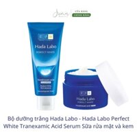 BỘ SẢN PHẨM 2 MÓN HADALABO dưỡng trắng - Hada Labo Perfect White Ju An