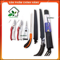 bộ sản phẩm 6 món dụng cụ làm vườn  mã PK( kéo cắt tỉa cây cảnh +cưa)