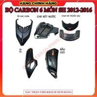 Bộ sản phẩm 6 món ốp các bon shvn 2012-2016 sh125/150i