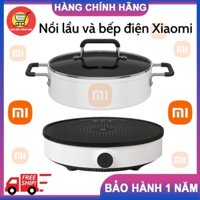Bộ sản phẩm Bếp Từ Xiaomi Mijia Youth Lite + Nồi lẩu Xiaomi Mijia công suất 2100W cảm ứng cao cấp
