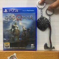 Bộ sản phẩm: Cây rìu Leviathan Axe và Tấm khiên - Móc lưu niệm God of War game PS4