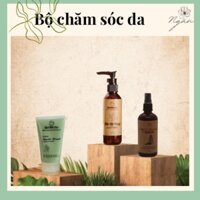 BỘ SẢN PHẨM CHĂM SÓC DA MẶT THIÊN NHIÊN - HANDMADE QUÊ MỘT CỤC