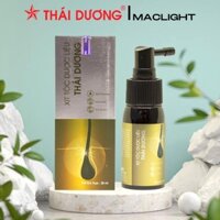Bộ sản phẩm dành cho tóc rụng - Dầu gội dược liệu Thái Dương 7 480ml & Xịt mọc tóc Thái Dương 30ml _Maclight