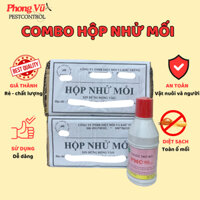 Bộ sản phẩm diệt mối tận gốc gồm 2 hộp nhử mối và 1 lọ thu.ố.c diệt lây nhiễm PMC 90