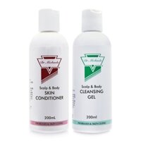 Bộ sản phẩm dùng cho vảy nến da đầu nhẹ, gàu Dr Michaels Soratinex