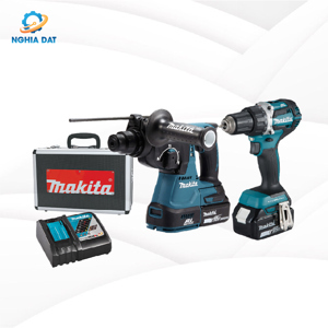 Bộ sản phẩm dùng pin 18V Makita DLX2425TX1